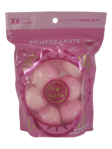 NEW Me! bath Gotta Have It Pomegranate Mini Bath Ice Cream Bombs 6 Ct - £5.45 GBP