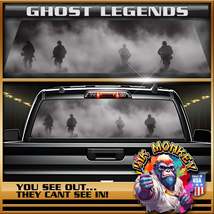 Ghost Legends - Truck Back Window Graphics - Customizable - £46.38 GBP+