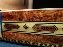 Elie Bleu Alba Bubinga Humidor 110 ct NIB image 12