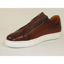 Men's Shoes GENIO Turkey Casual Dress Leather Braided 120198805 Cognac image 3