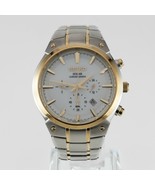 Seiko Solar Chronographe Homme Ss Deux Nuances Montre V175-0CX0 - $427.71 CAD