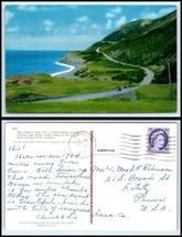 CANADA Postcard - Nova Scotia, Cabot Trail Above Gulf Of St. Lawrence N15 - $2.96