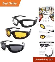 High-Quality Motorcycle Goggles with Polarized Lenses - Ultimate Outdoor... - $32.62