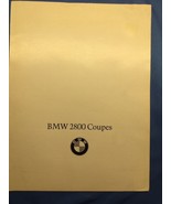 1970 BMW 2800 Coupes Brochure Original- No Dealer Markings - $34.63