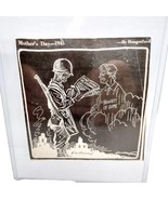 Cy Hungerford 3&quot; X 3&quot; Mothers Day 1945 Illustration Art Cartoon Clipping - $13.52 CAD