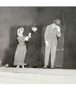 1954 Real Photo The Florist Shop Play Theater Scene 2 Union Officers Pen... - $54.84 CAD
