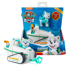 PAW Patrol Everest’s Snow Plow Vehicle &amp; Figure New in Package - £22.28 GBP