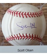 Scott Olsen Signed Autographed Official Major League (OML) Baseball - CO... - $15.00