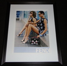 Fendi Heels Handbags 2015 11x14 Framed ORIGINAL Advertisement  - £27.68 GBP