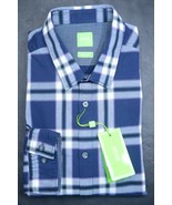 HUGO BOSS Uomo C-Bopaz Regular Blu Navy Controlli Cotone Sport Camicia C... - €46,54 EUR