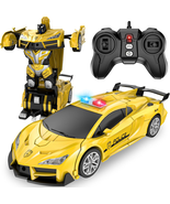 Remote Control Car, Transform Robot RC Cars, 2.4Ghz Transforming Police ... - €23,80 EUR Remote Control Car, Transform Robot RC Cars, 2.4Ghz Transforming Police ... - €23,80 EUR