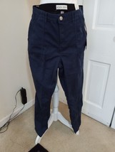 Women&#39;s Mid-Rise Skinny No Gap Waist Pants, Knox Rose (Size 16) &quot;NAVY BLUE ~ NEW - £22.16 GBP