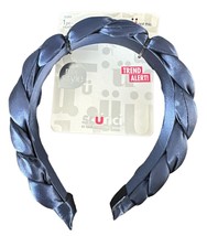 Scunci Real Style Trend Alert! Braided Headband - Shiny Navy Blue - £3.94 GBP