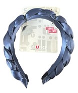 Scunci Real Style Trend Alert! Braided Headband - Shiny Navy Blue - $4.94