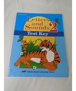 A Beka Letters and Sounds Gr 2 Test Key - $5.95