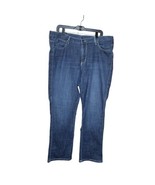 Aura Womens Wrangler Size 18 Average High Rise Denim Blue Jeans Stretch - $13.71