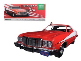 1976 Ford Gran Torino &quot;Starsky and Hutch&quot; (TV Series 1975-79) 1/18 Diecast Model - £87.28 GBP