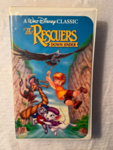 Disney The Rescuers Down Under 1991 Black Diamond Classic VHS - £7.89 GBP