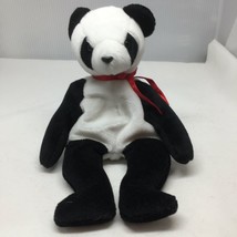 Ty Beanie Baby Fortune Panda Bear Plush Stuffed Animal Retired W Tag Dec 6 1997 - $19.99