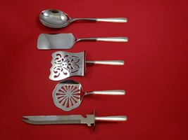 Camellia by Gorham Sterling Silver Brunch Serving Set 5pc HH w/Stainless Custom - £256.48 GBP