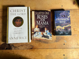 Engaging Fiction Bundle: Christ the Lord, Cimarron Rose, Roses for Mama - £7.93 GBP