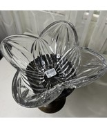 Vintage MIKASA Lead Crystal Satin Tulip Decorative 7&quot; Bowl Made in Germa... - $13.56