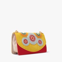 The Parama Yellow Leather Handbag image 4