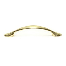 Vintage Brass Tone Gold Drawer Cabinet Door Pull Handle - $1.95