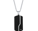 22&quot; Unisex Necklace Stainless Steel 377709 - £31.66 GBP