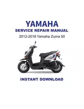 2012-2018 Yamaha Zuma 50 Scooter Service Repair Workshop Manual - $23.94 CAD