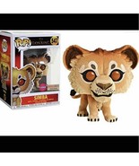 Funko POP Disney Lion King SIMBA 547 Hot Topic Exclusive Collectible Cat - $13.27