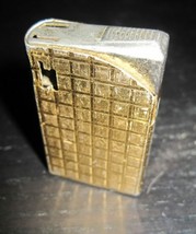 Vintage GSL ELECTRIC Palm Size Gold Tone Automatic Gas Butane torch Lighter - £11.95 GBP