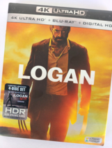 Logan 4K Ultra HD NOIR Edition 4-Disc Set w Rare Slipcover Hugh Jackman NEW Nice - £134.68 GBP