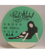 PAULA ABDUL - VINTAGE ORIGINAL CONCERT TOUR CLOTH BACKSTAGE PASS ***LAST... - $10.00