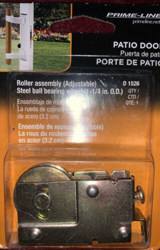 Sliding Glass Dr Rlr Stl 1-1/4,No D1526,  PRIME LINE PRODUCTS - $17.70