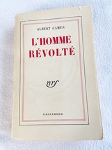 L&#39;homme Revolte (Blanche) (French Edition) By Albert Camus 1951 (Pb) - £19.10 GBP