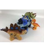 Jurassic World Dino Tracker JW Jeep Truck Vehicle 5pc Dinosaur Playskool... - $32.70 CAD