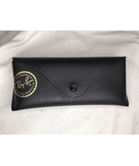 Black Leather Ray-Ban’s aviator Sunglasses Case Excellent Condition - £9.46 GBP