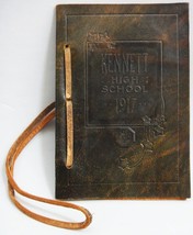 1917 Antique Kennett Square High School Pa Commencement Leather Pyle Armstrong++ - £68.79 GBP
