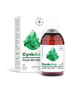 Aura Herbals Cynkdrop - Zinc + B6 + B12 - liquid 500ml UK Stock! - £16.39 GBP