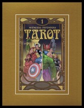 Tarot 2019 Marvel Comics ORIGINAL Vintage 11x14 Framed Advertisement Avengers - £28.12 GBP