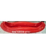 Bacardi Rum &amp; Coca-Cola 1984 Promotional 7 foot Inflatable Canoe Cooler  - $1,843.80 MXN