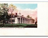 Washington&#39;s Mansion Mount Vernon Virginia VA UNP UDB Postcard S6 - $1.93