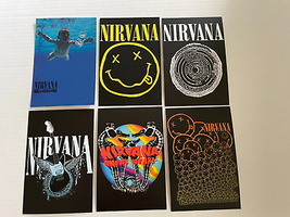Nirvana Licensed Record Album Post Card Prints Set New 2011 Rock Merchan... - $7.59