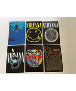 Nirvana Licensed Record Album Post Card Prints Set New 2011 Rock Merchan... - £5.93 GBP