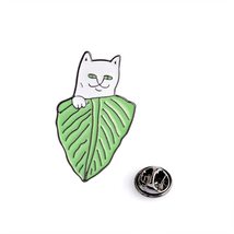 Cute Clothing Accessories Cartoon Charming Animal Brooch Alloy Badge Cat Brooch  - £7.52 GBP+