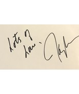 TAYLOR DAYNE AUTOGRAPHED Hand SIGNED 3x5 INDEX CARD w/COA TELL IT TO MY ... - £16.07 GBP