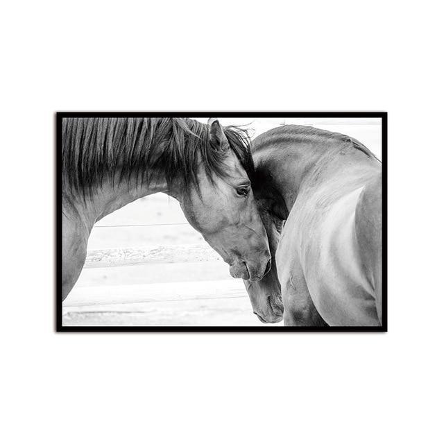 HQ Canvas Print Art Prints on Animal Horses Decorative Home Decor Modular Item image 8