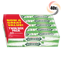 Full Box 40x Packs Wrigley&#39;s Spearmint Chewing Gum ( 5 Sticks Per Pack ) - $23.64