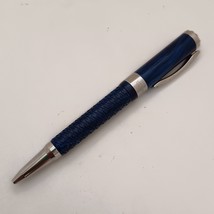 Ulyseee blue nardin  ballpoint pen with chrome trim - £221.78 GBP